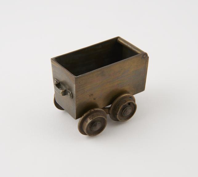 Model in brass of End Tipping Truck