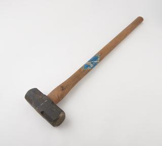Miner's hammer 7lb., shafted, 30"