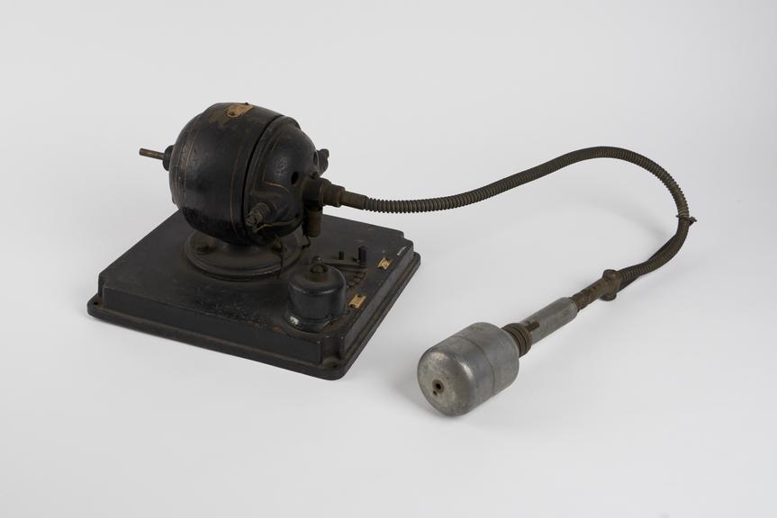 Electric vibrator, French, 1880-1930