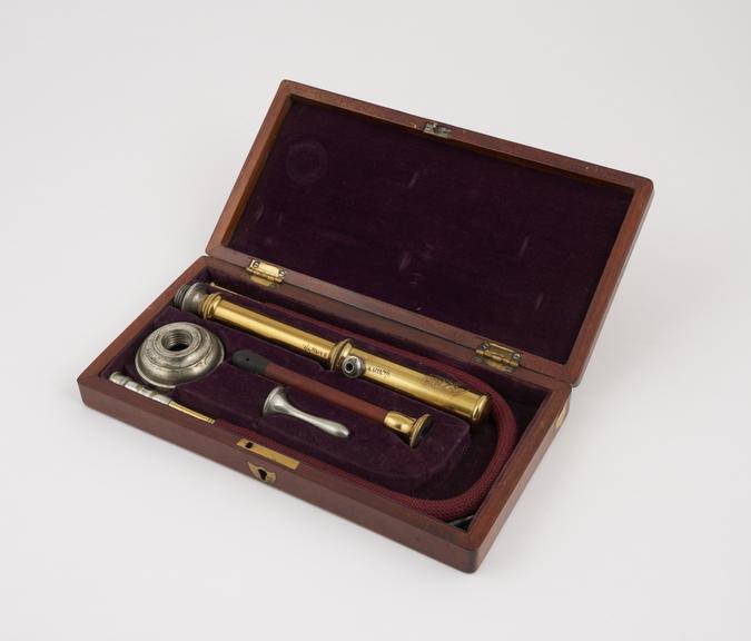 Enema syringe and accessories