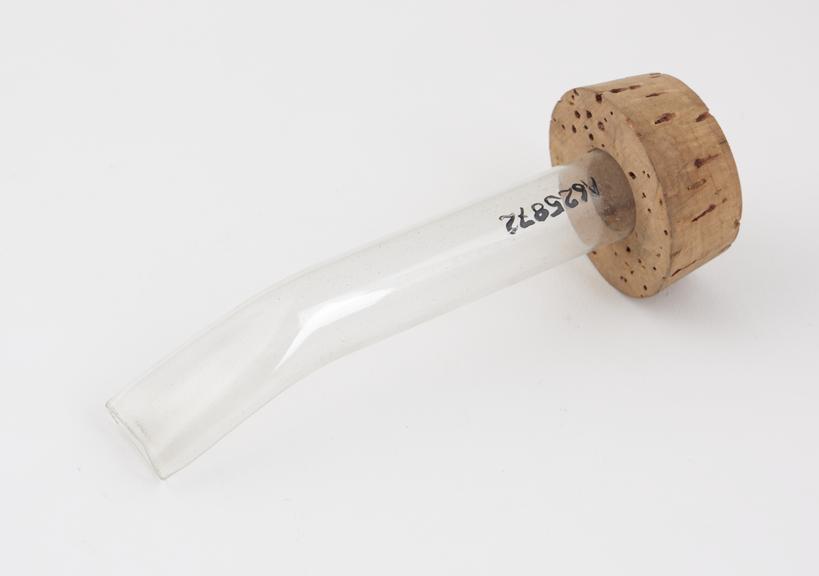 Mouthpiece from inhaler invented by Dr. Nelson in 1865