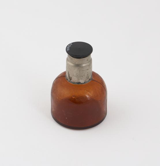 Glass container from atomizer, probably English, 1920-1960