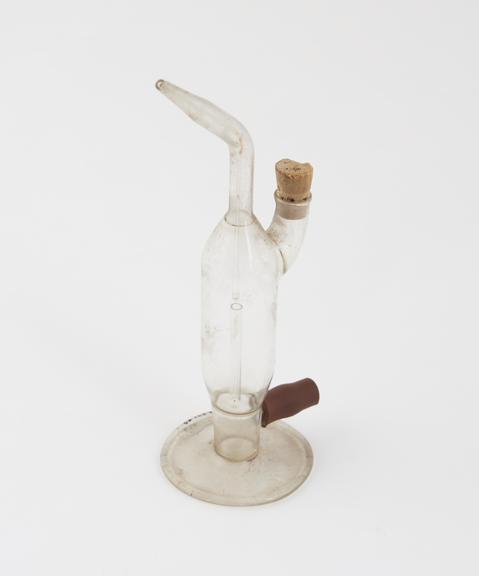 Glass atomizer for nose or throat, Europe, 1880-1930