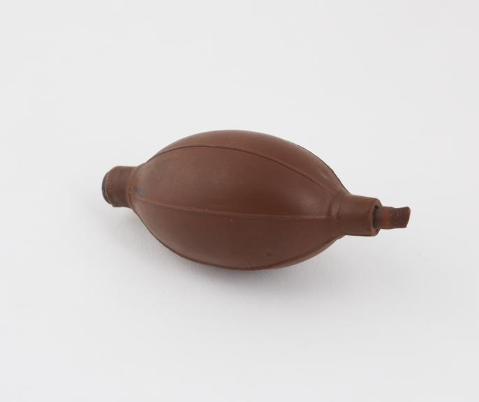 Rubber bellows, possibly from an atomizer, by Rogers, London