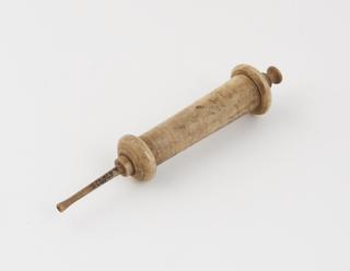 Bone piston-action syringe