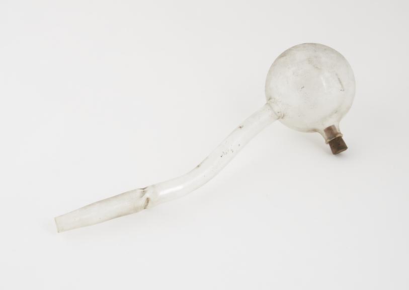 Maxim respirator, glass, possibly English, c. 1900