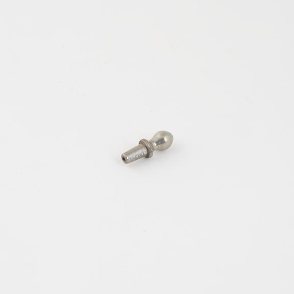 Nozzle for aspirating syringe, nickel plated brass, English