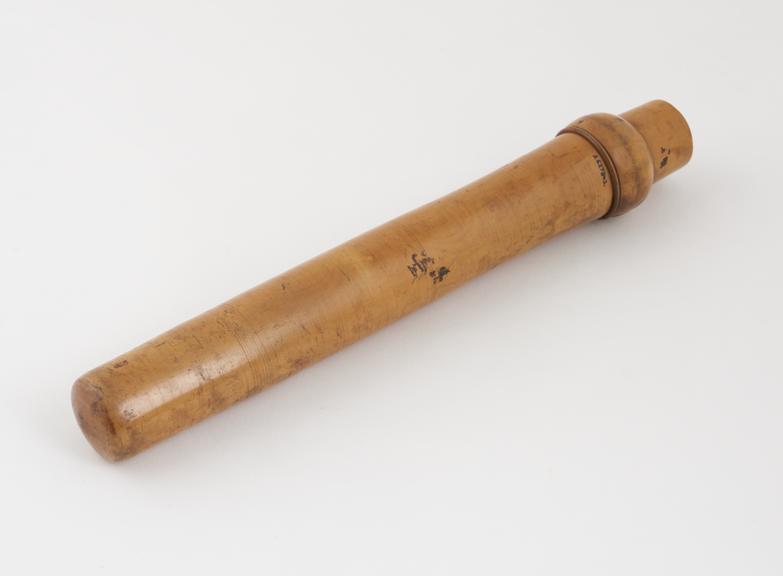 Wooden case for syringe, European, 1840-1920