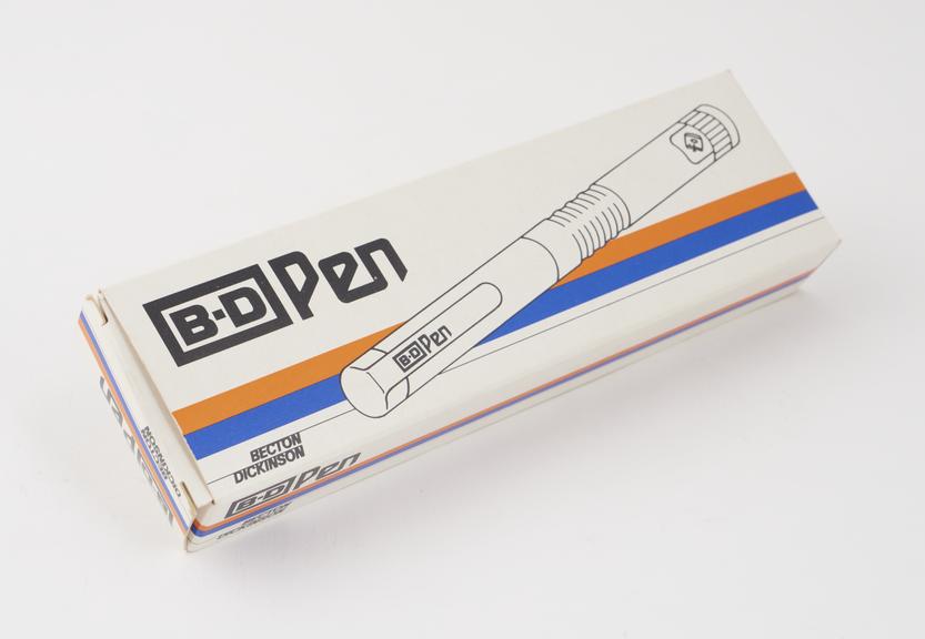 B-D pen insulin delivery system in carrying case for use with 1