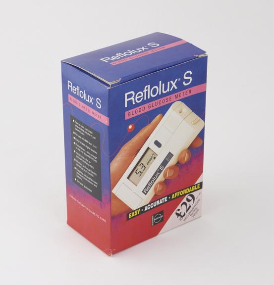 Reflolux S Blood Glucose meter manufactured by Boehringer