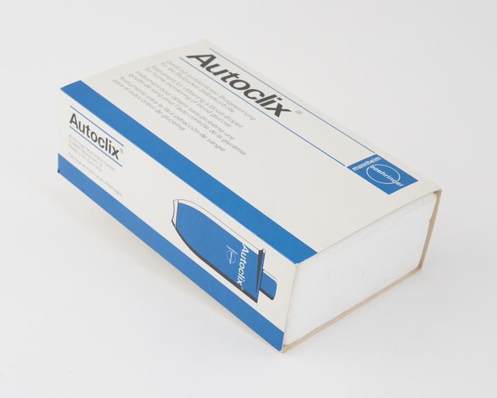 Autoclix Lancet for home blood glucose testing