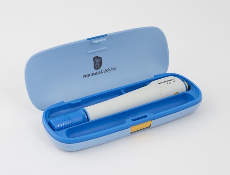 One 'Genotropin' injection pen, model 'Pen 16' in case