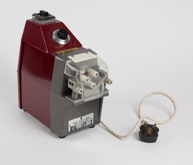 Blood pump for use with a dialysis machine