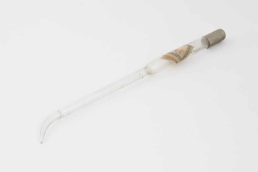 Glass tube, possibly a discharge tube