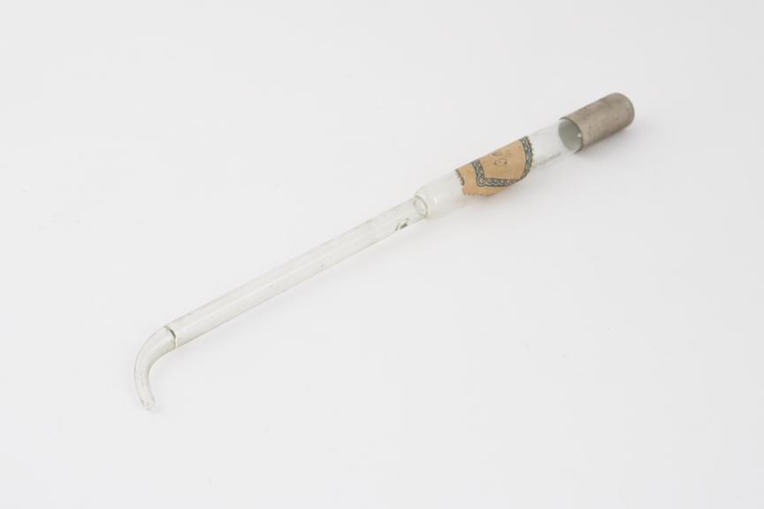 Glass tube, possibly a discharge tube