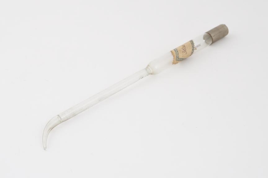 Glass tube, possibly a discharge tube