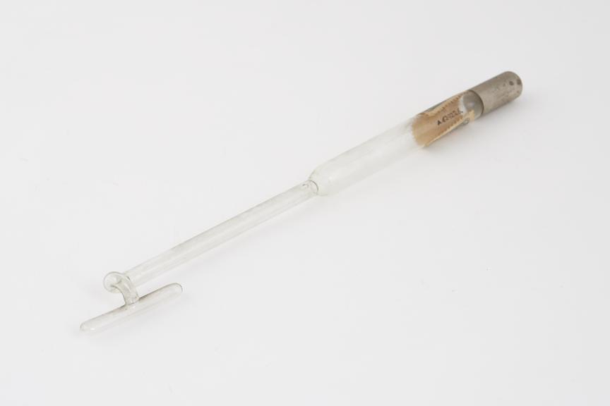 Glass tube, possibly a discharge tube