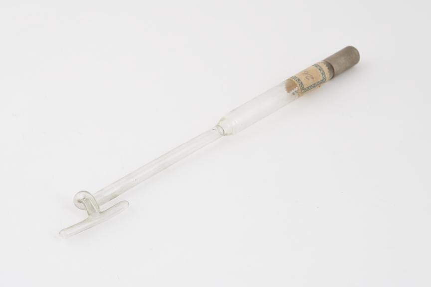 Glass tube, possibly a discharge tube