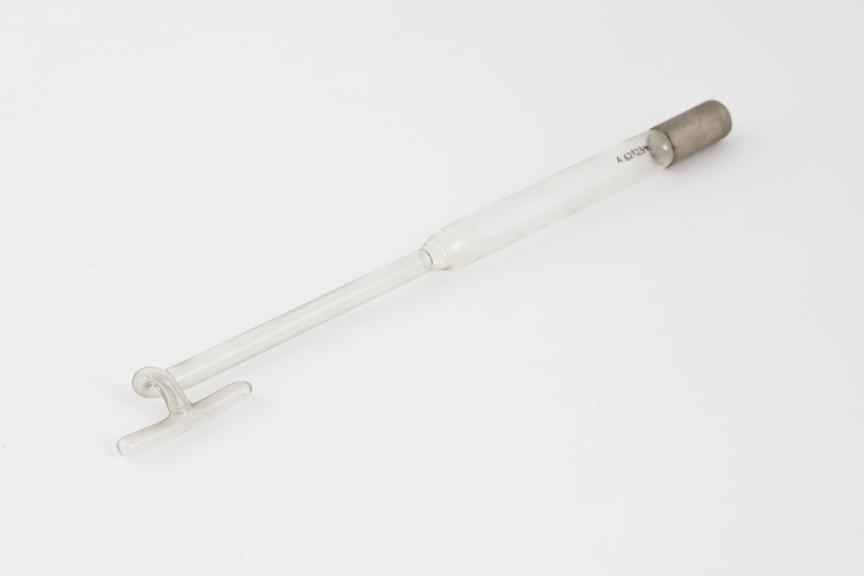 Glass tube, possibly a discharge tube