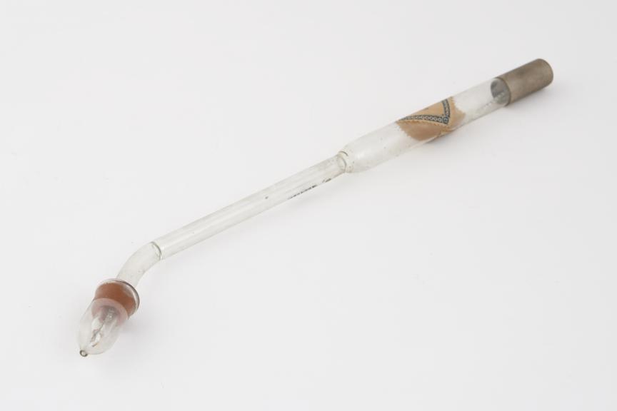 Glass tube, possibly a discharge tube