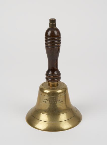 One Spastics Society inscribed bell