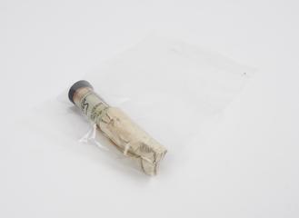 Clear glass bottle for Palverettes no.36