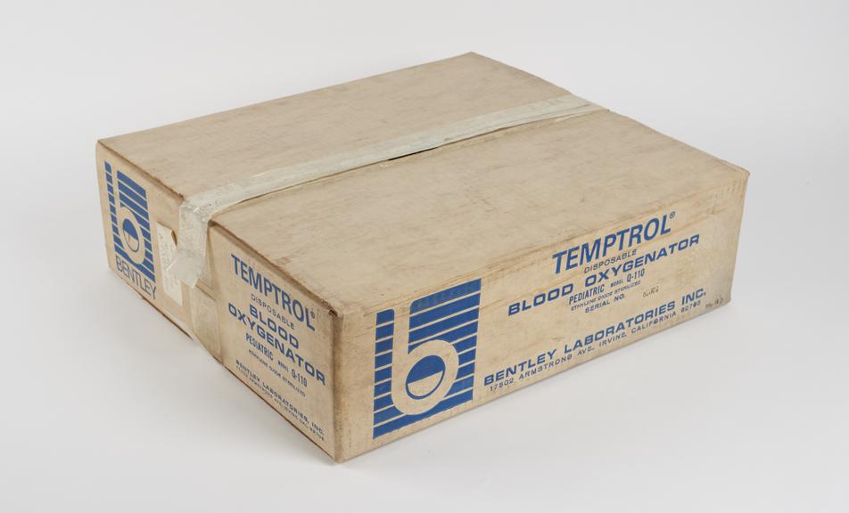 Temptrol' disposable blood oxygenator model Q110