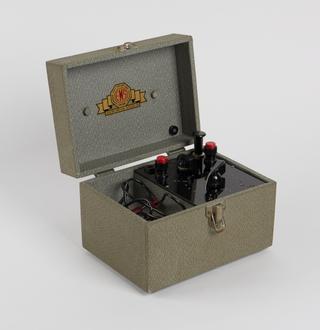 Aometer for estimating galvanic therapy doses