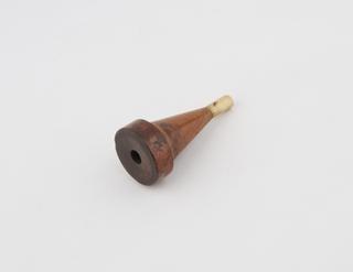 Funnel of Laennec monaural stethoscope | Science Museum Group Collection