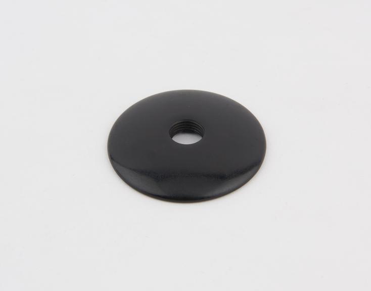 Monaural stethoscope ear-plate