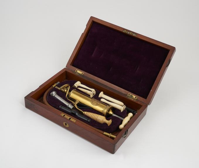 Enema syringe and accessories