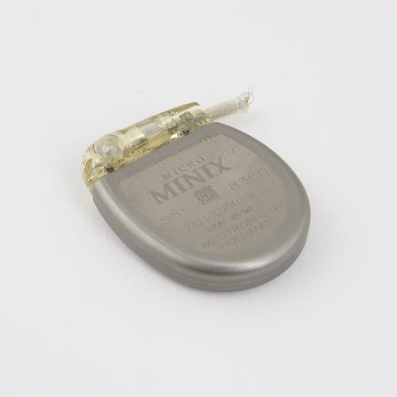 Eexplanted Micro-Minix™ ventricular demand pacemaker