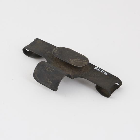 Pessary introducer, slide type, metal, 1870-1930