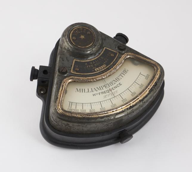 A.C. milliammeter, by A. Gaiffe, PAris, 1900-1910 | Science Museum ...