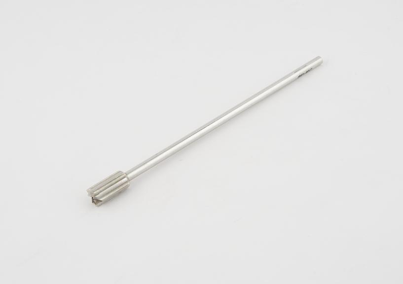 Cannulated reamer(?), by London Splint Company, stainless steel