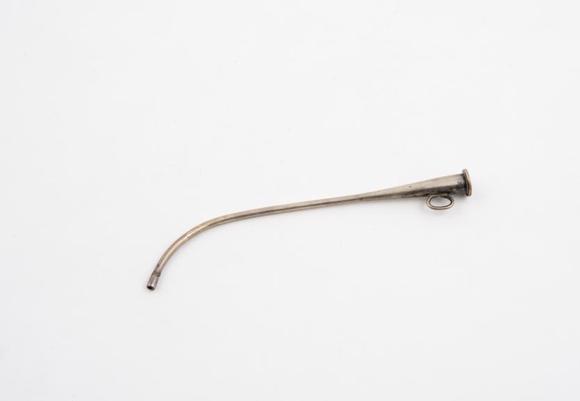 Kramer's eustachian catheter, steel(?), late 19th century