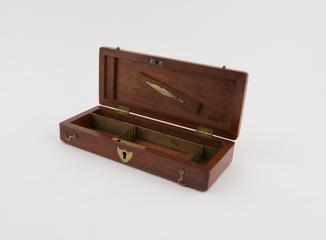 Wooden case for surgical instruments