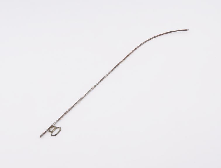 Urethrotome, shaft only, steel, probably French, 19th century