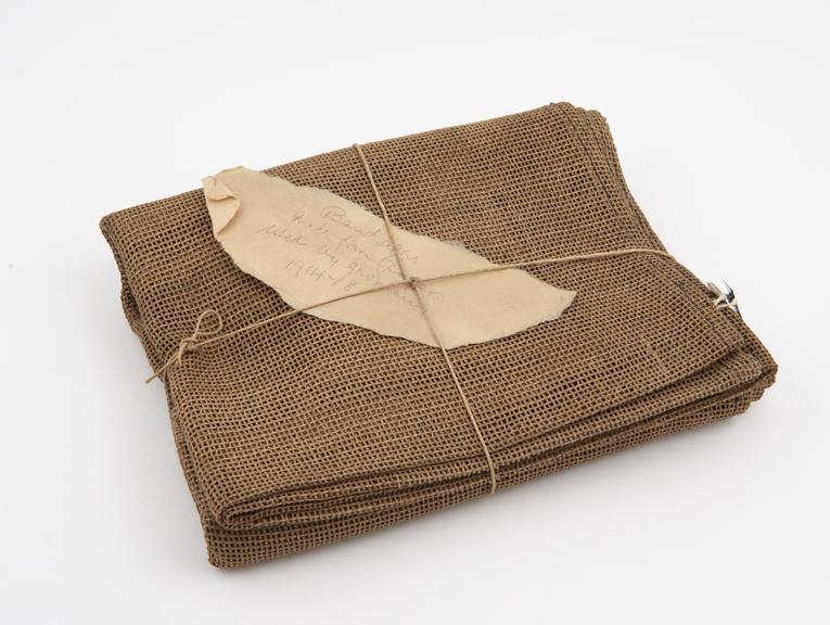 Bandages, hessian, British or German, 1914-1918