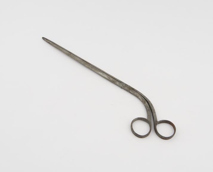 Uterine dressing forceps, steel, probably British