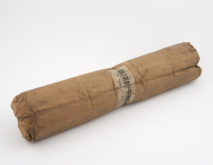 Roll of cellulose surgical bandage, c.1920