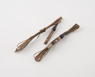 Two sectioned No.6 HT electric copper dummy detonators