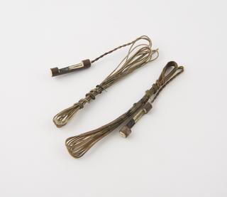 Two sectioned electric powder copper dummy detonators