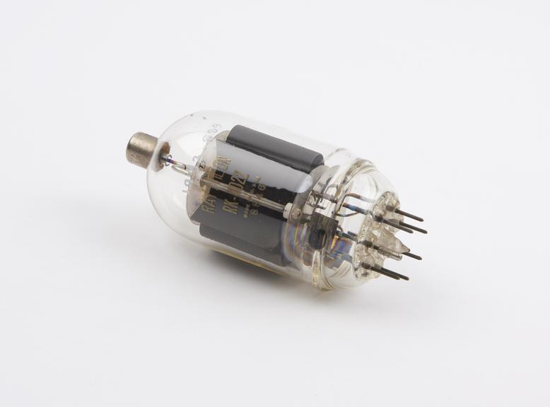 Raytheon type RK4D22 all glass power beam tetrode (VTB)