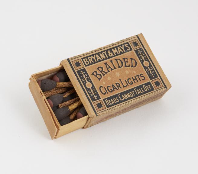 [One of] Several boxes of Bryant & May's 'Braided Cigar