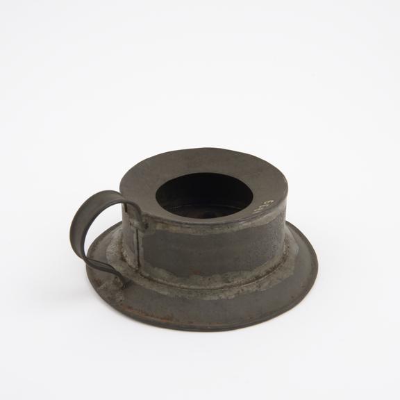 Tinder Box of Iron, 5 1/2 inch base