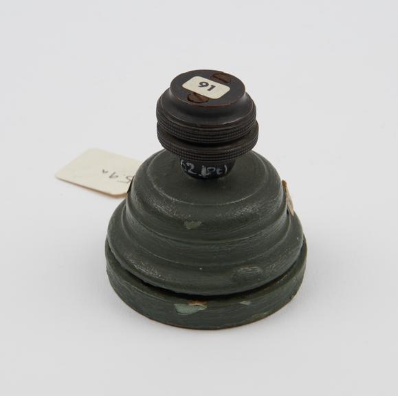 Wooden plug and socket by Lundberg, 1895