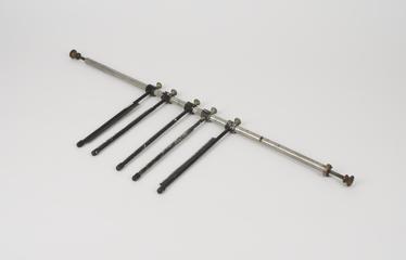 Metal structure, part of Wimshurst machine, from King's College Hospital, 1851-1910