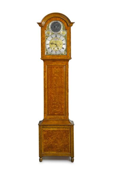 Eight-day astronomical longcase clock by Thomas Vickery