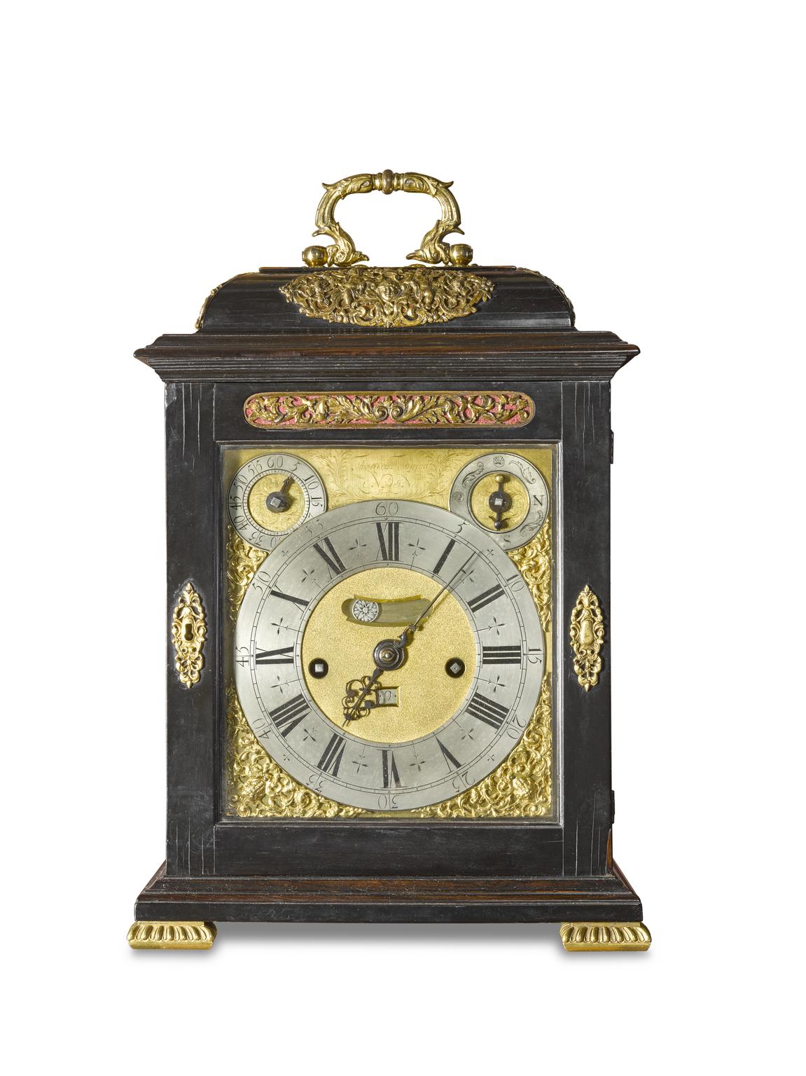 Table clock with pull quarter repeat by Thomas Tompion | Science Museum ...